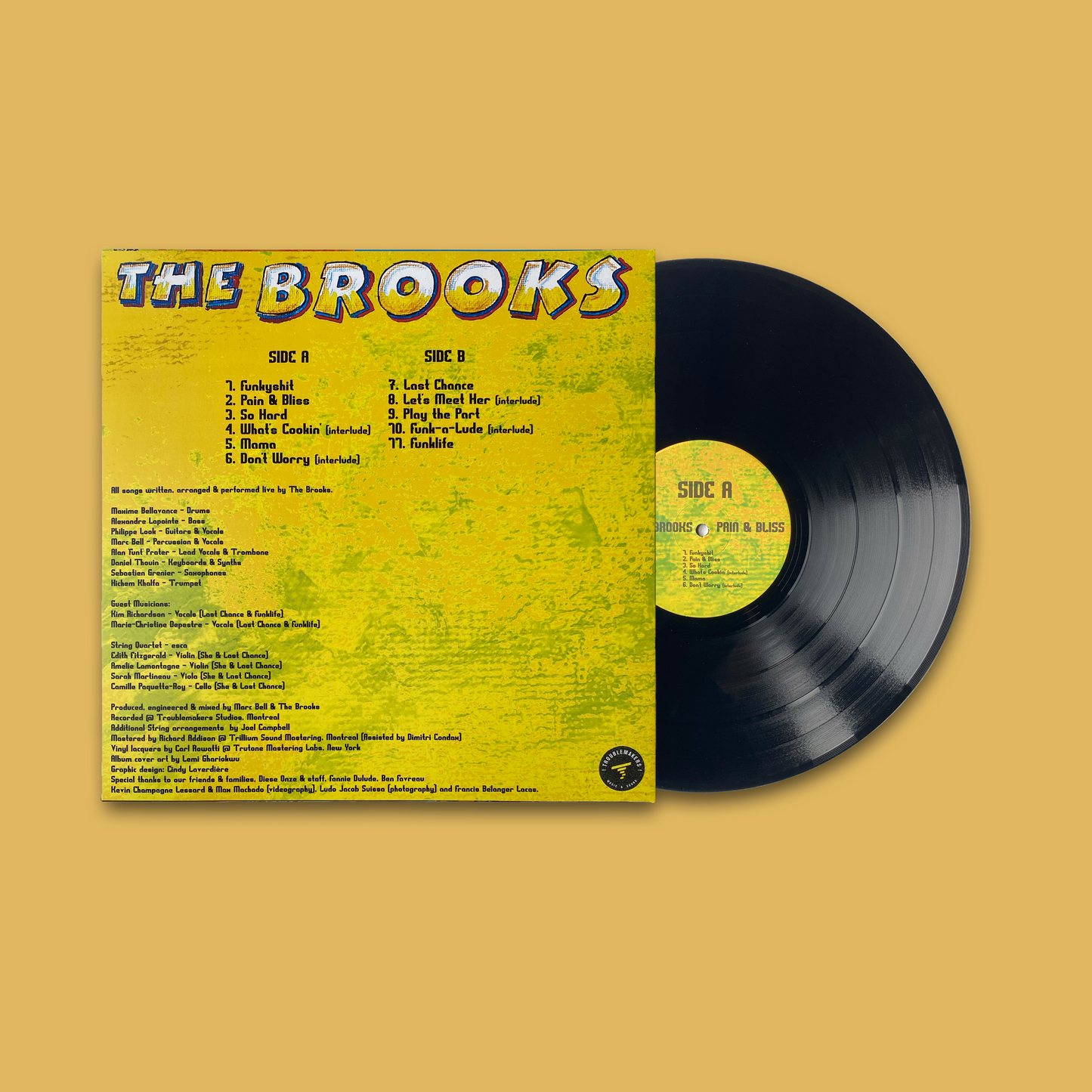 The Brooks - Pain & Bliss (vinyl)