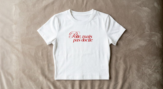 Emmanuelle Querry - Baby Tee Polie, mais pas docile