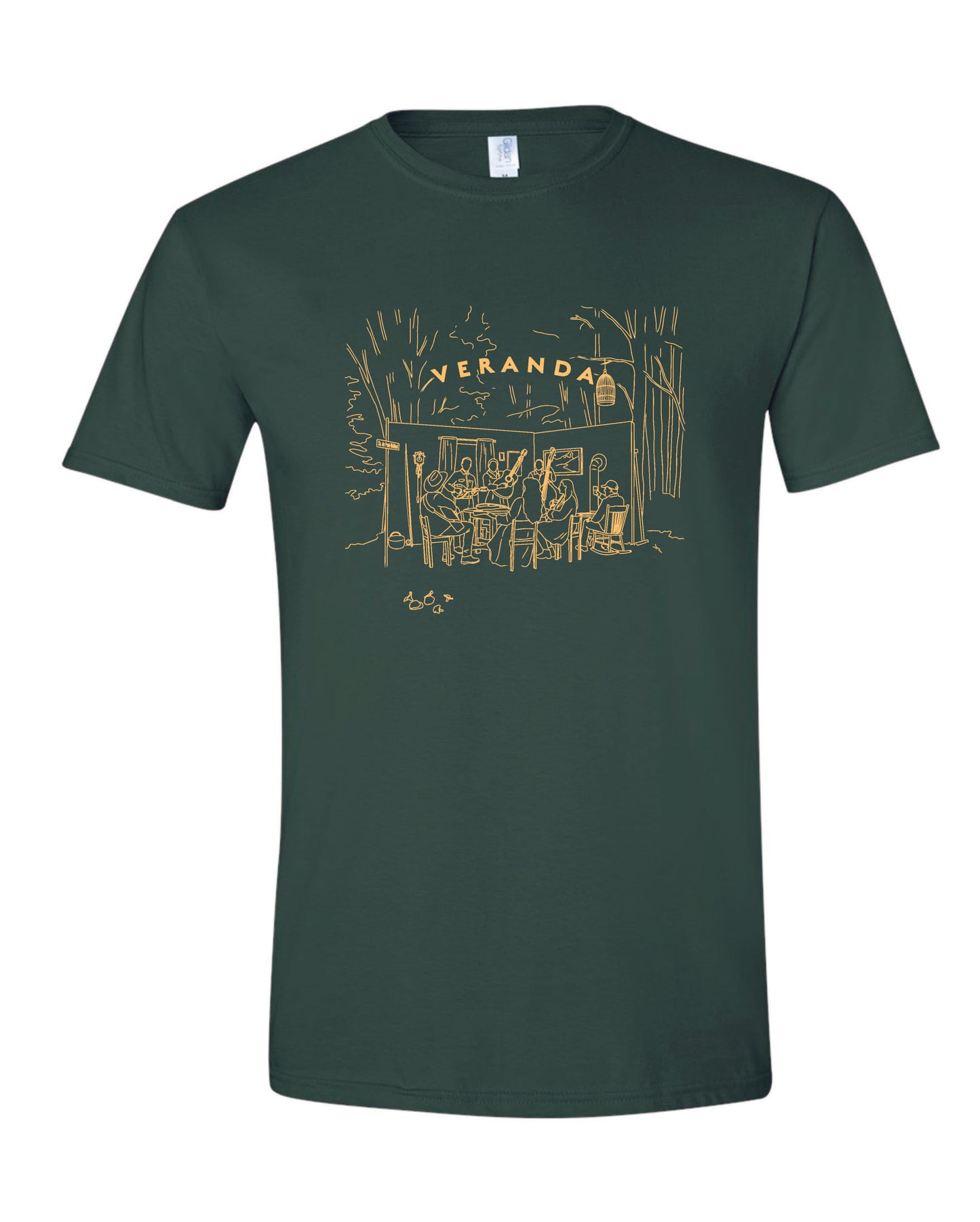 Veranda - T-shirt vert